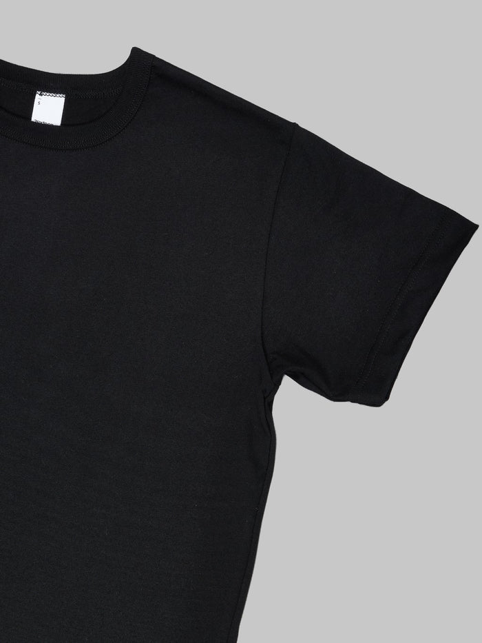 3sixteen Heavyweight TShirt Heather black 2 Pack sleeve closeup