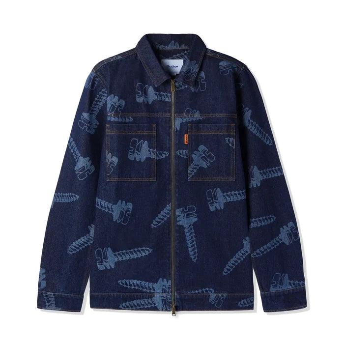 Butter Goods - Screw Denim Jacket (Dark Indigo) *SALE