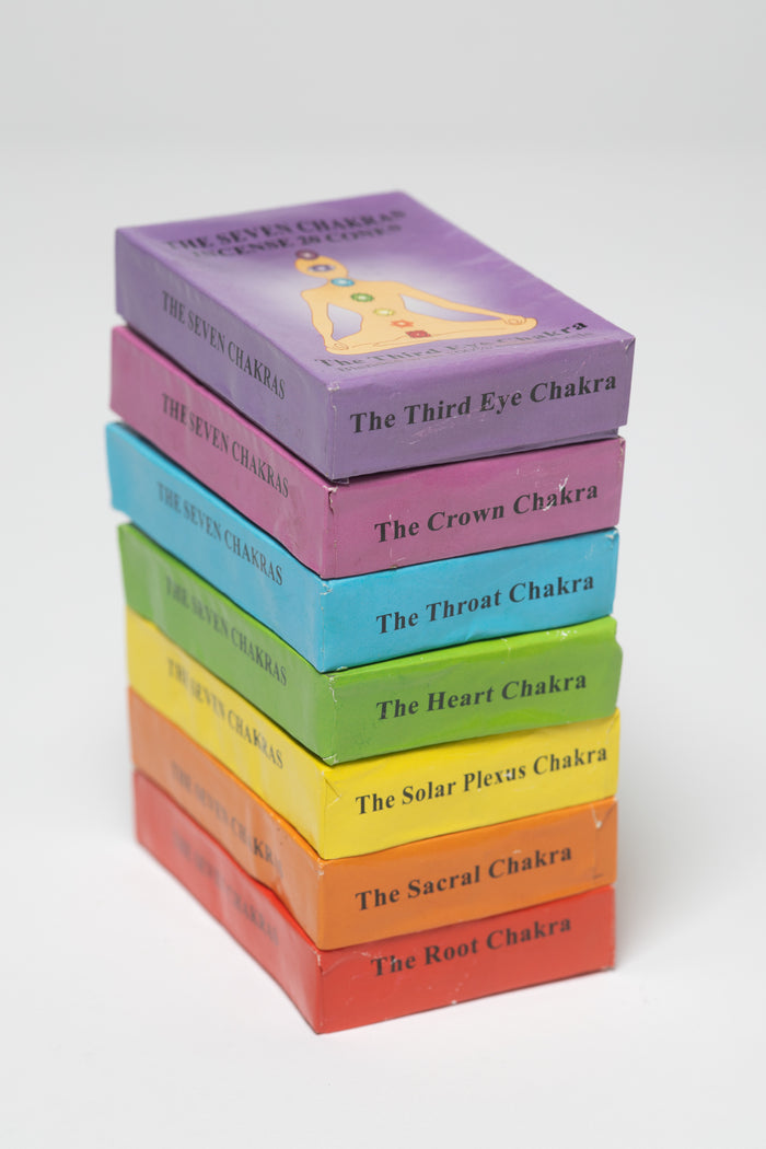 Chakra Gift Set Cone Incense