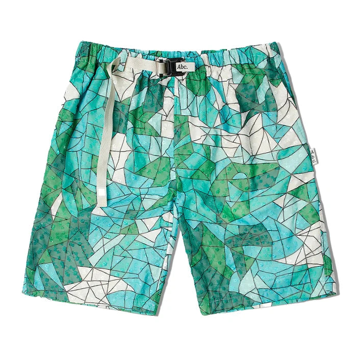 Crystals Stained Glass Work Short