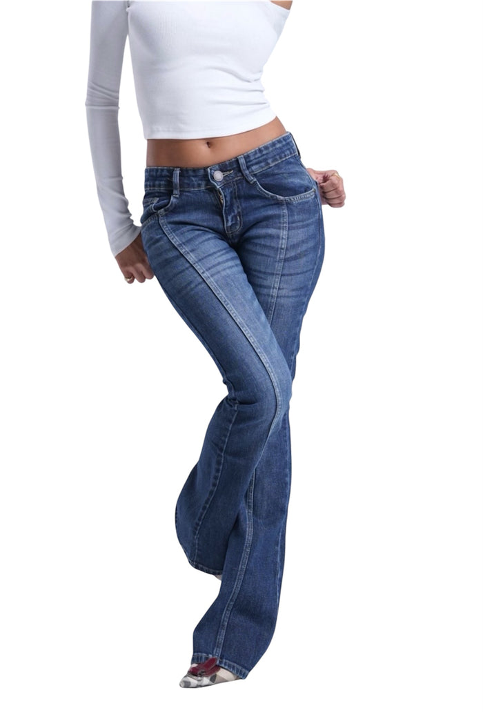 DARK BLUE BOOTCUT