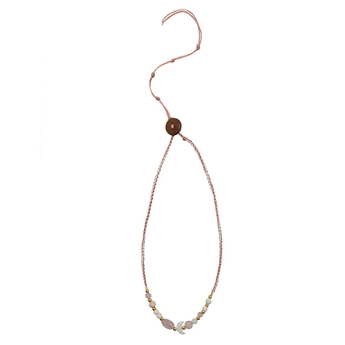 Equinox Eclipse Necklace, hanging full length