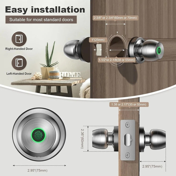 Fingerprint Door Knob
