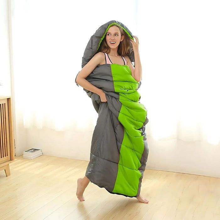 Four Seasons Backpacking Camping Waterproof Sleeping Bag for Adults