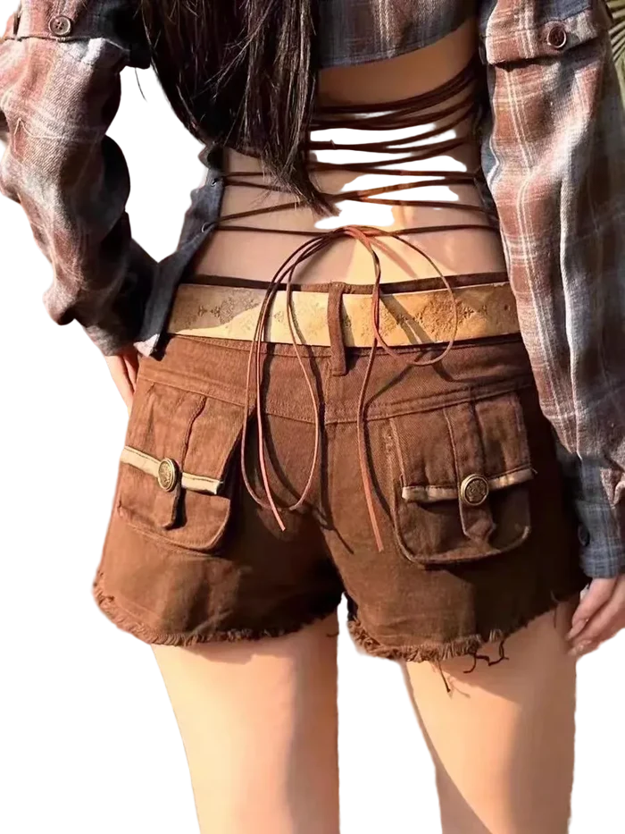 Multi-Pocket Shorts