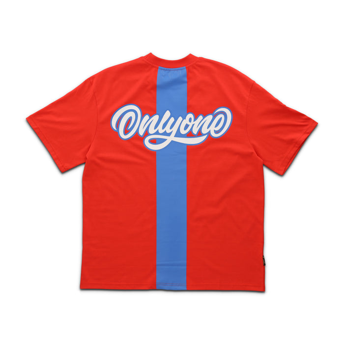 Only One Velocity Stripe Red Heat T-Shirt