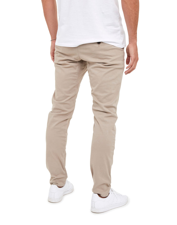 pantalon chino nature PULLIN en coton