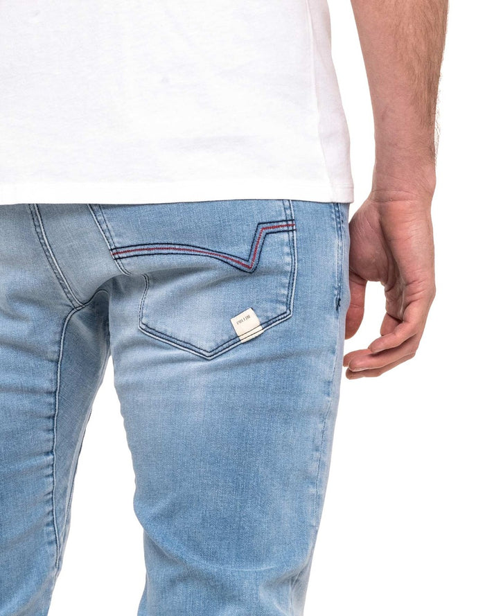 pantalon homme dening off camoblue PULLIN en coton