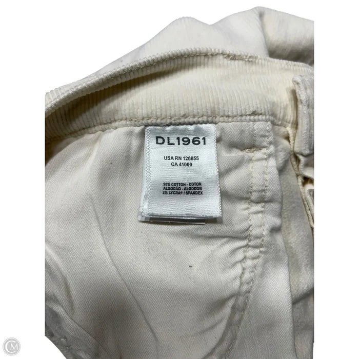 Pants Corduroy By Dl1961 In Cream, Size: 2