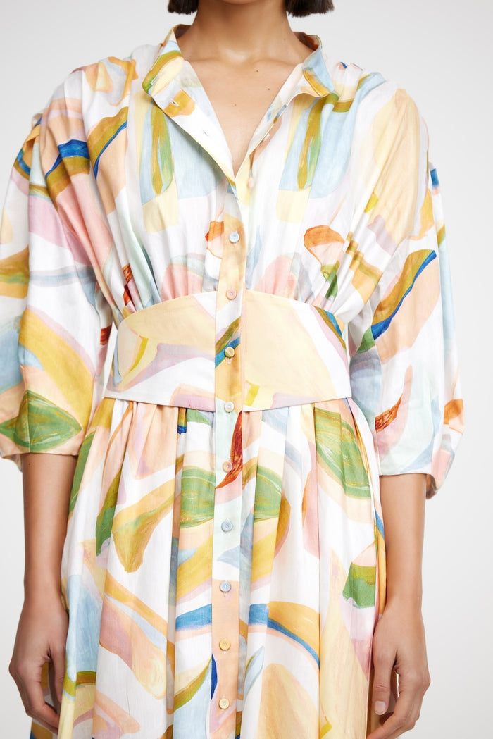 ACLER ONLINE AU POSTHILL MIDI DRESS