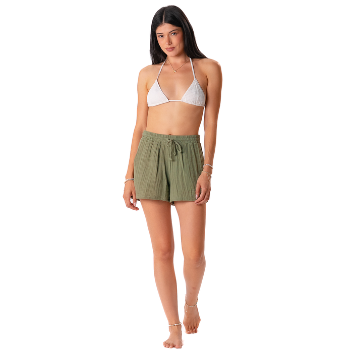 Seagrass Cabana Shorts, front full body