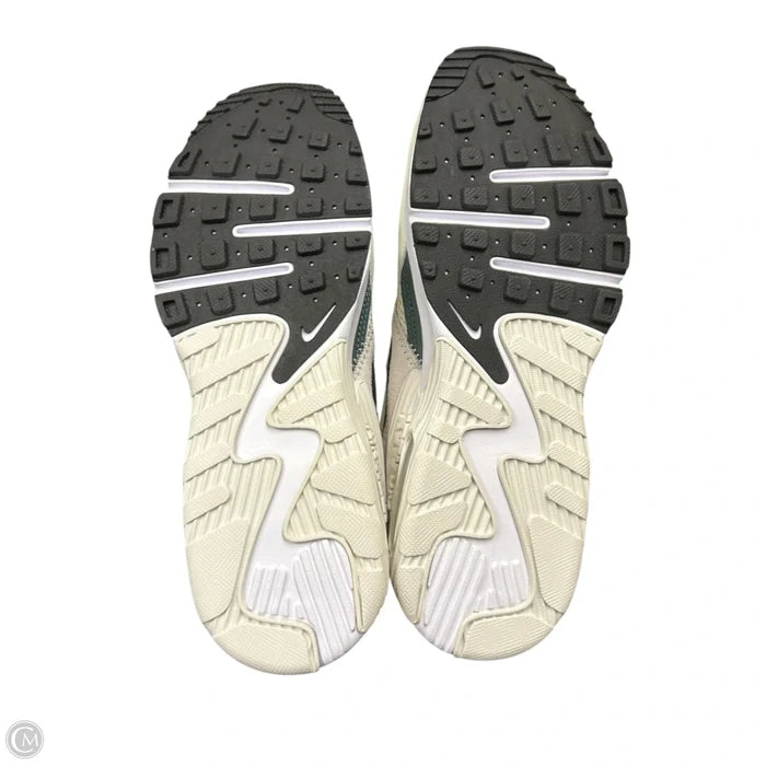 Shoes Sneakers By Nike In Cream & Green, Size: 6.5