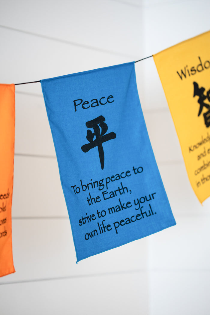 Six Attributes Prayer Flags