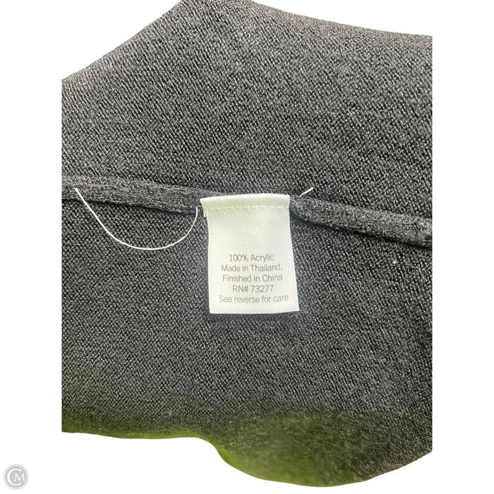 Sweater By Croft And Barrow In Black, Size: M