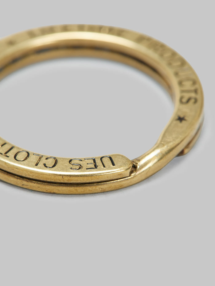UES Solid Brass Keyring high quality material
