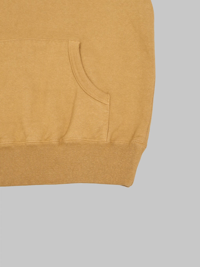 UES Hood Sweat Yellow Khaki side pocket