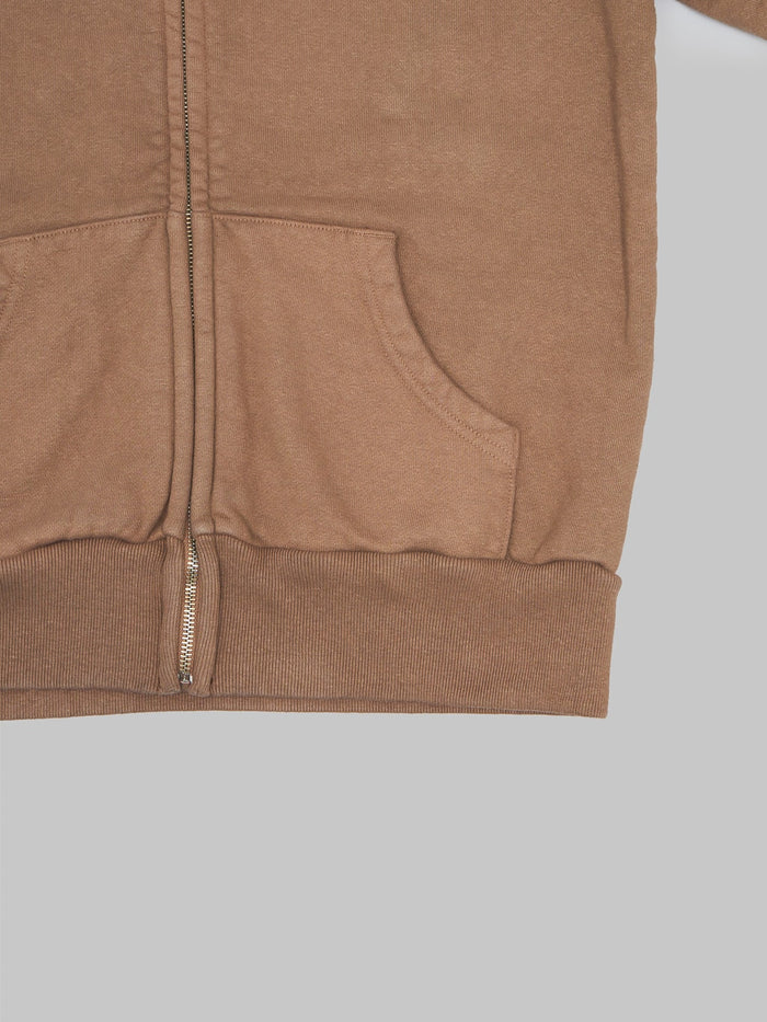 UES Zip Parka Brown hem