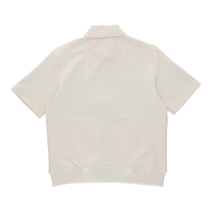 Urso Short Sleeve White Track Jacket
