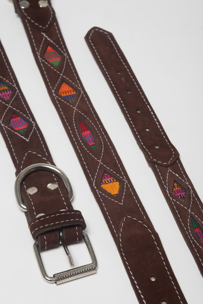 Ventana Handmade Leather Dog Collar