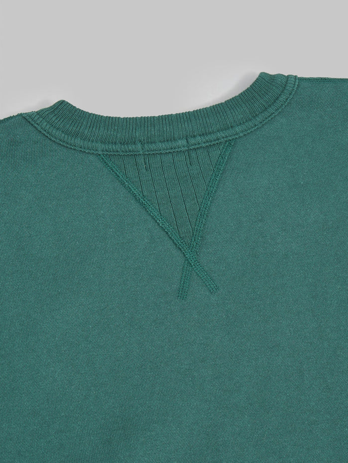 Whitesville Loopwheel Sweatshirt Green heavyweight