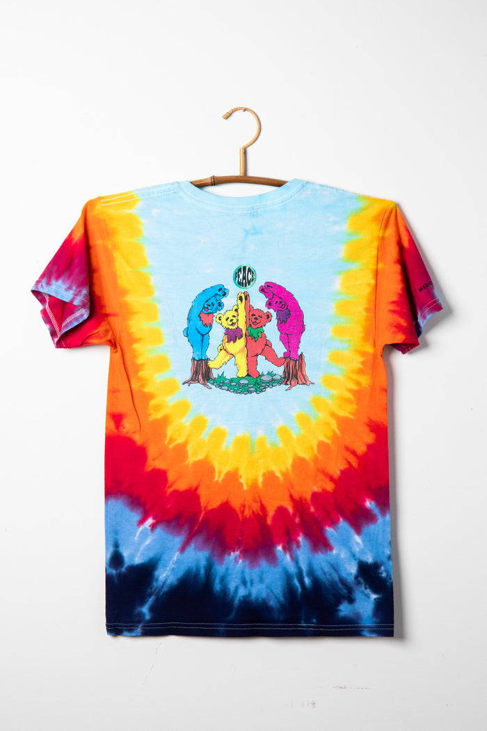 Wood Bears Grateful Dead Tie Dye T