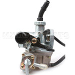 19mm Hand Choke Carburetor with Fuel Valve