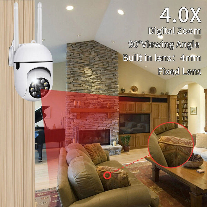 2 Pack Smart Outdoor Wireless Security Cameras, 5G WiFi, 1080P HD, Night Vision