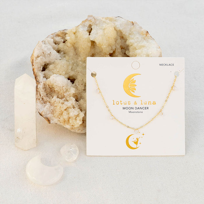 3mm Moon Dancer + 3mm Moonstone Dewdrop Stack, on product card