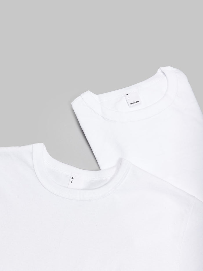 3sixteen Heavyweight TShirt Heather white 2 Pack 100 cotton