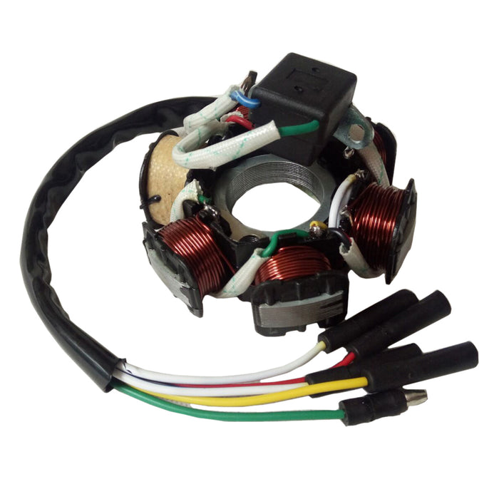 6-Coil Stator & pick up coil for 50cc to 125cc ATV, Go Kart & Scooter