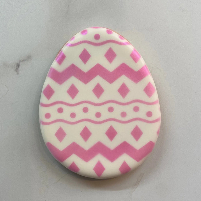 Painted Easter Egg Cookie Stencil bakeartstencil