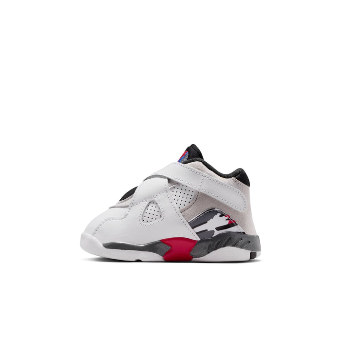 Air Jordan 8 Retro White and True Red TD