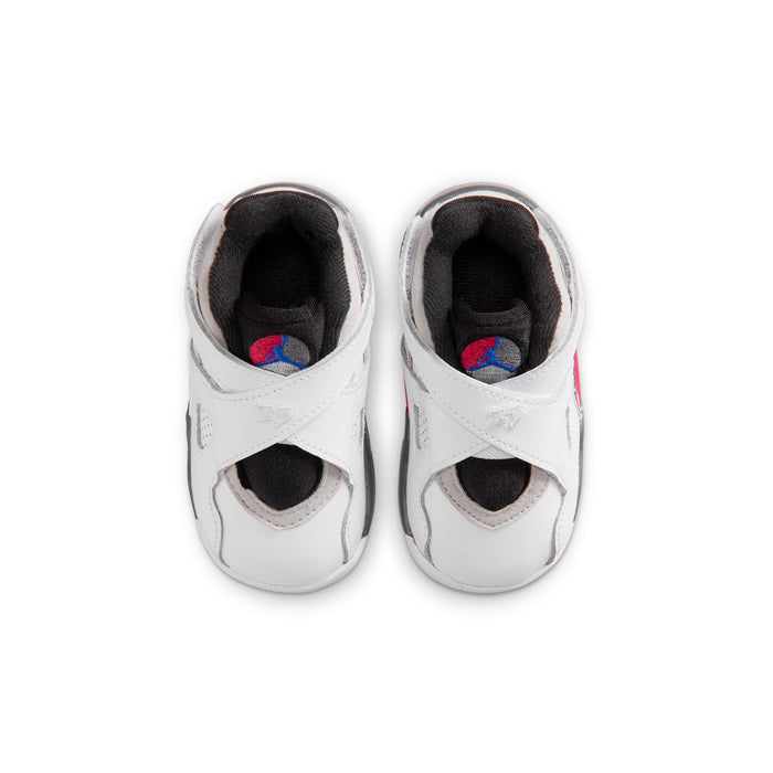 Air Jordan 8 Retro White and True Red TD