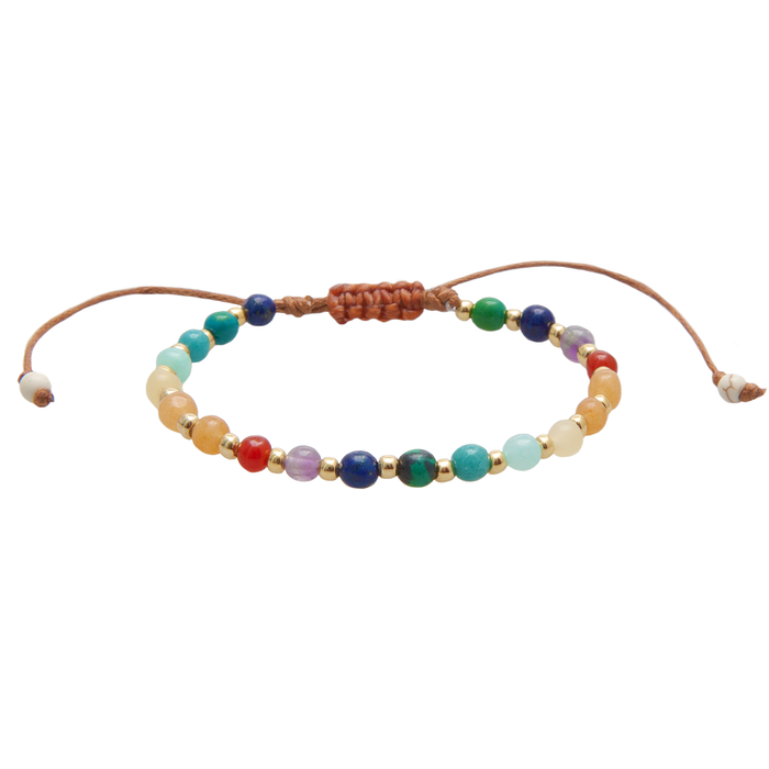 Aloha State of Mind 4mm Healing Bracelet, flat lay