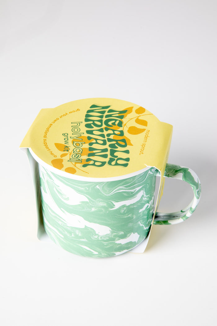 Altered Herbs Grow Kit Mug in Holy Basil