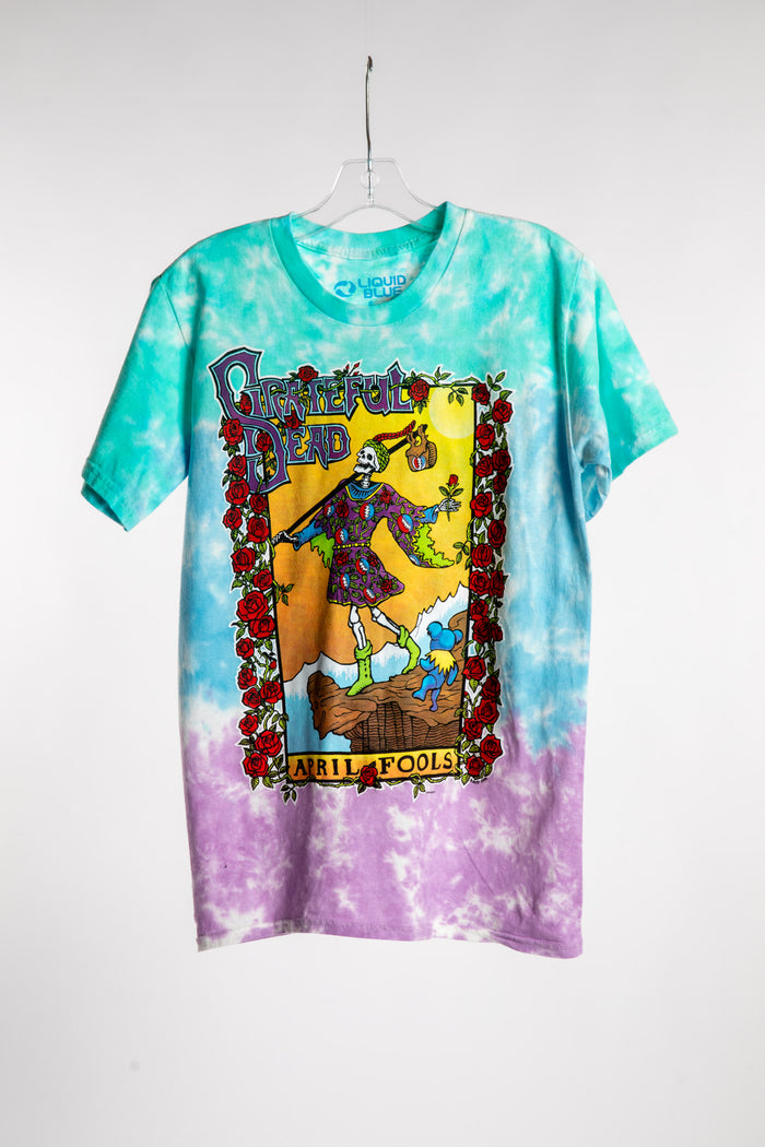 April Fools Grateful Dead Tie Dye T Shirt