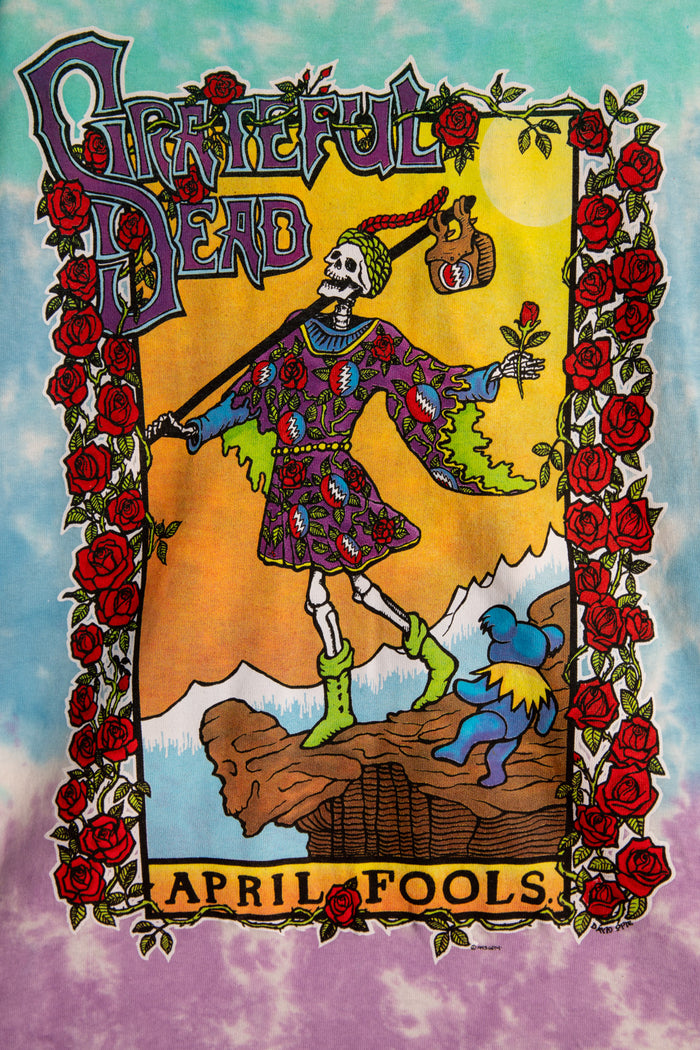April Fools Grateful Dead Tie Dye T Shirt