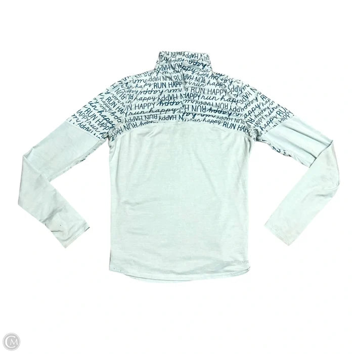 Athletic Jacket By Brooks In Blue, Size: S