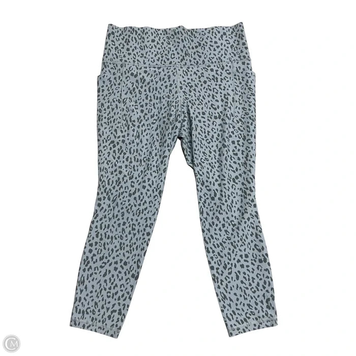 Athletic Leggings Capris By Athleta In Blue, Size: L