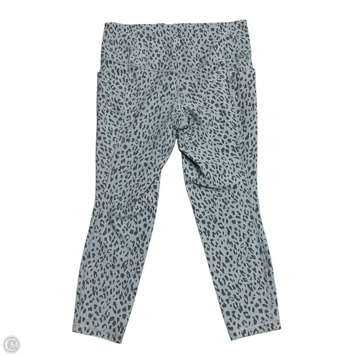 Athletic Leggings Capris By Athleta In Blue, Size: L