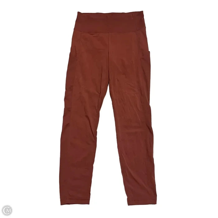 Athletic Pants By Athleta In Brown, Size: 4
