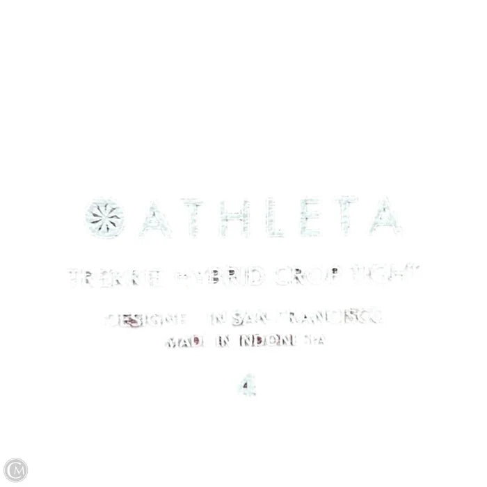 Athletic Pants By Athleta In Brown, Size: 4