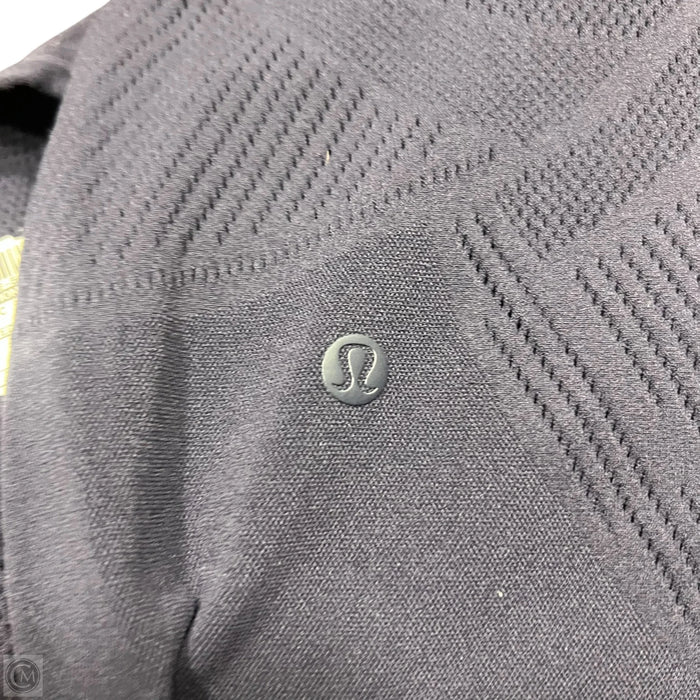 Athletic Top Long Sleeve Crewneck By Lululemon In Navy, Size: S