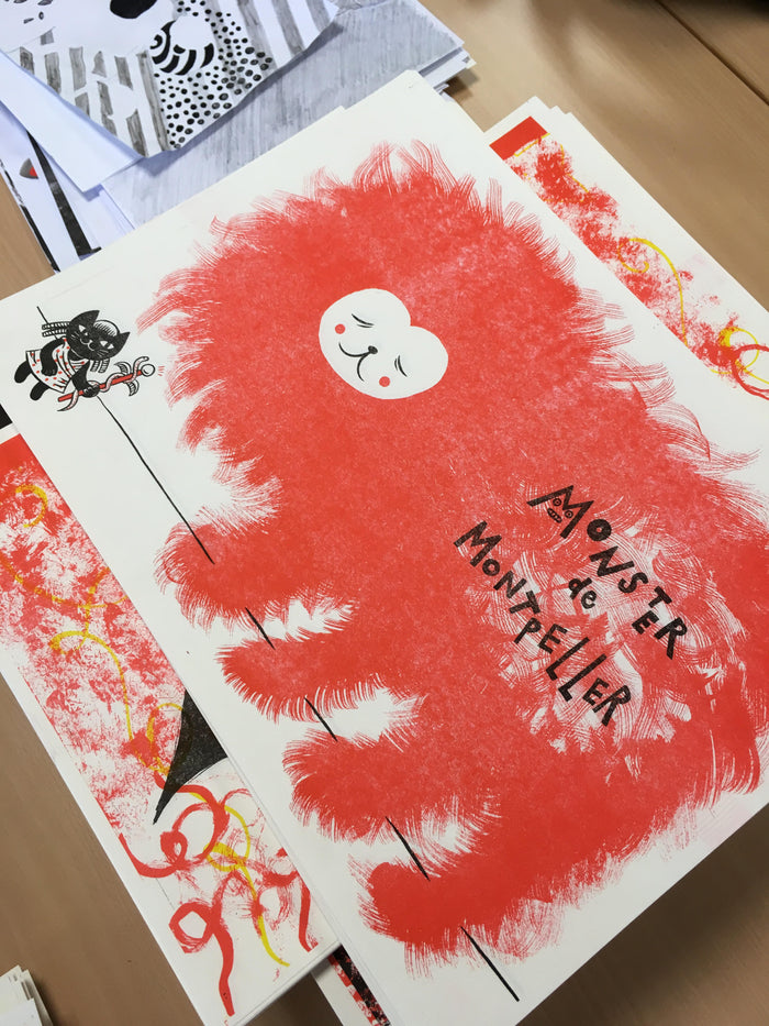 Aya Kakeda: Misc Risograph Prints