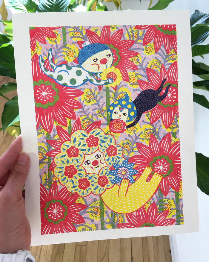 Aya Kakeda: Misc Risograph Prints