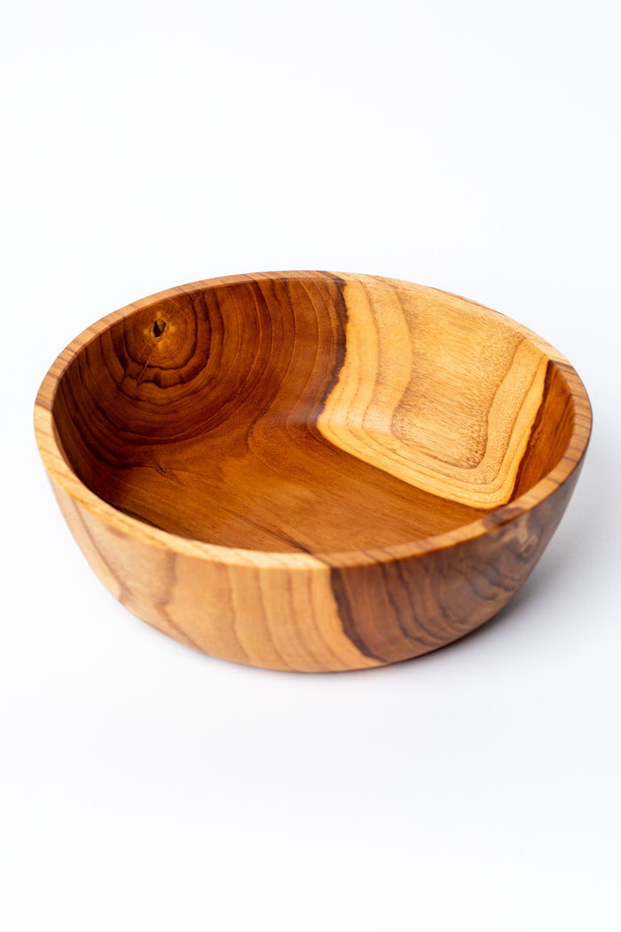 Ayu Teak Wood Salad Bowl
