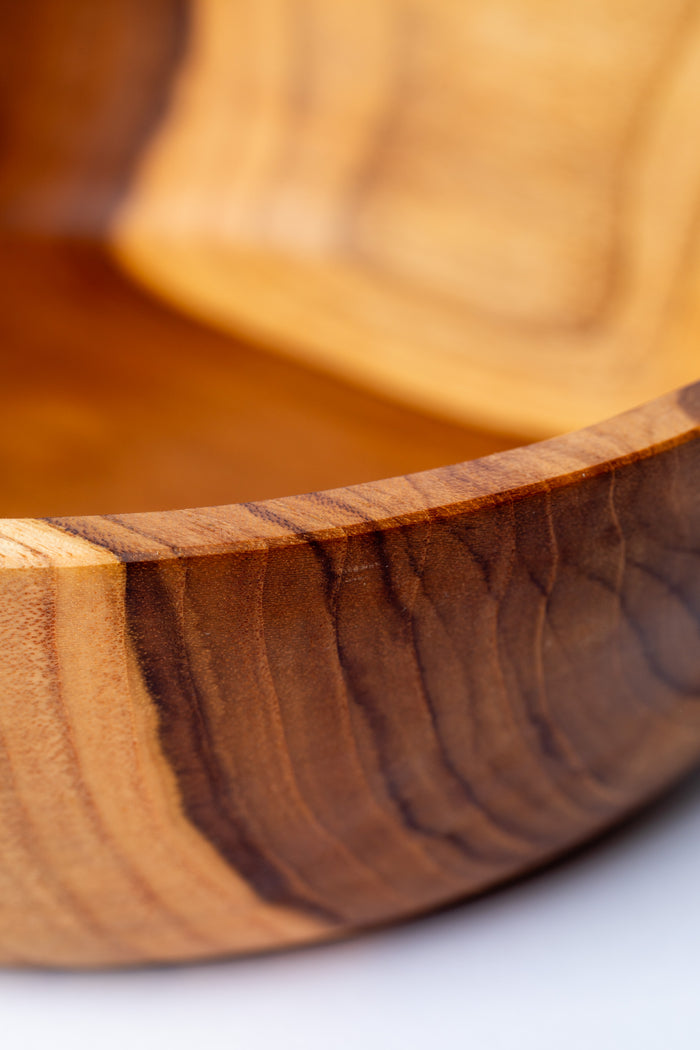 Ayu Teak Wood Salad Bowl