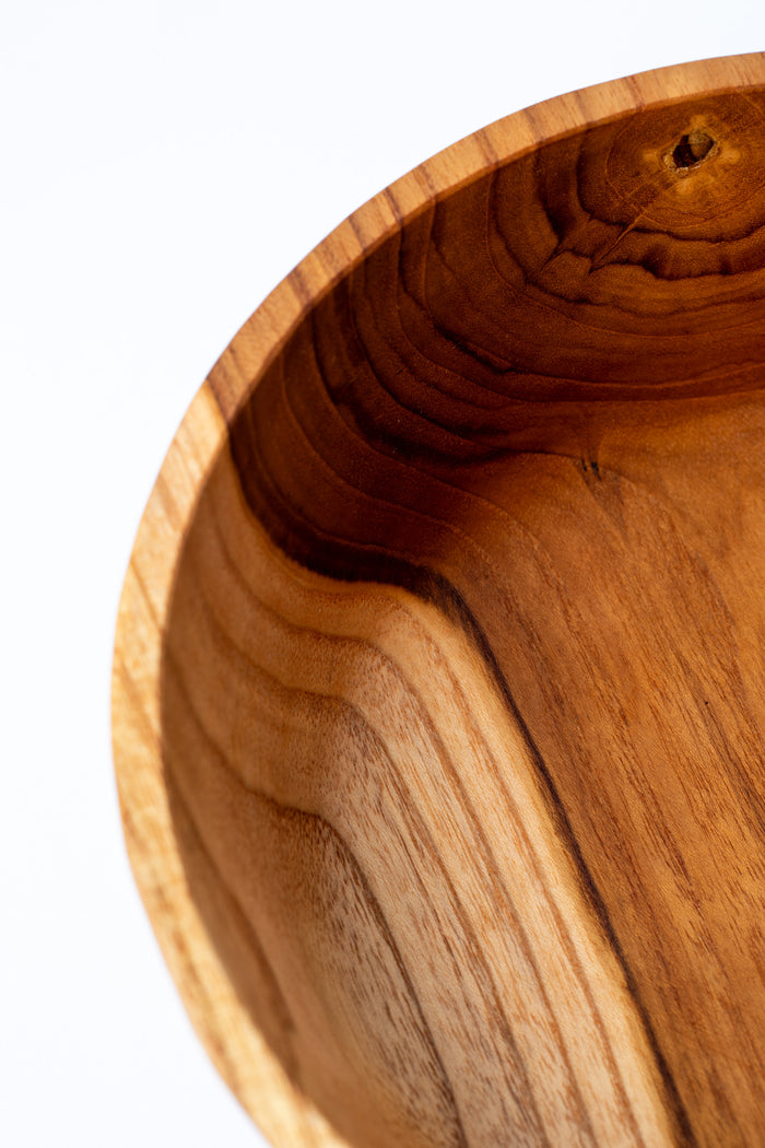 Ayu Teak Wood Salad Bowl