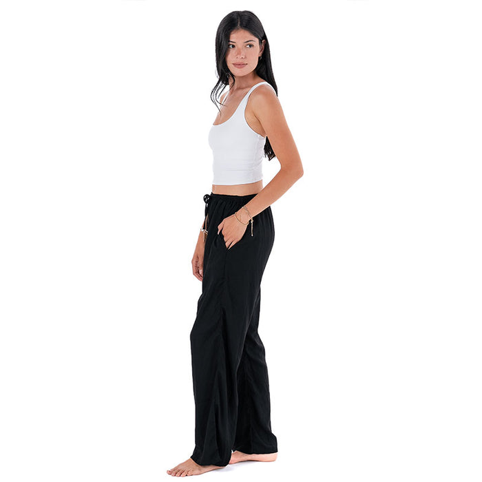 Black Drift Pants, side