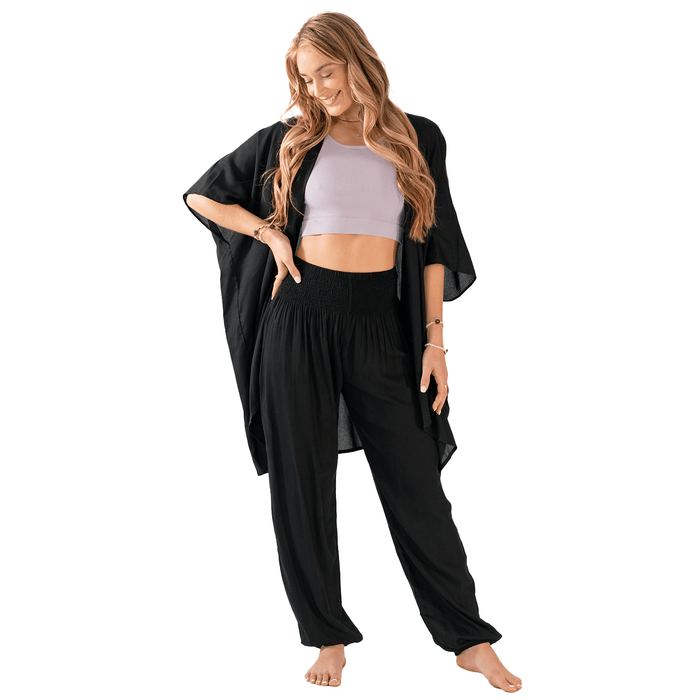 Black Lounge Set, front